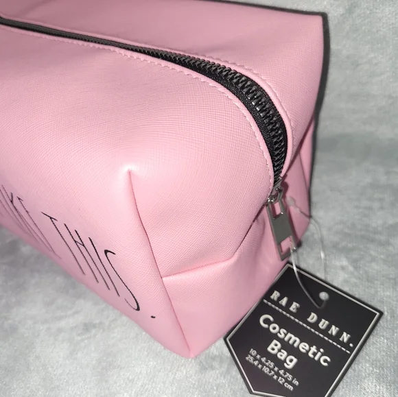 ❤SALE❤Rae Dunn "I Woke Up Like This." cosmetic bag. - Picture 4 of 9